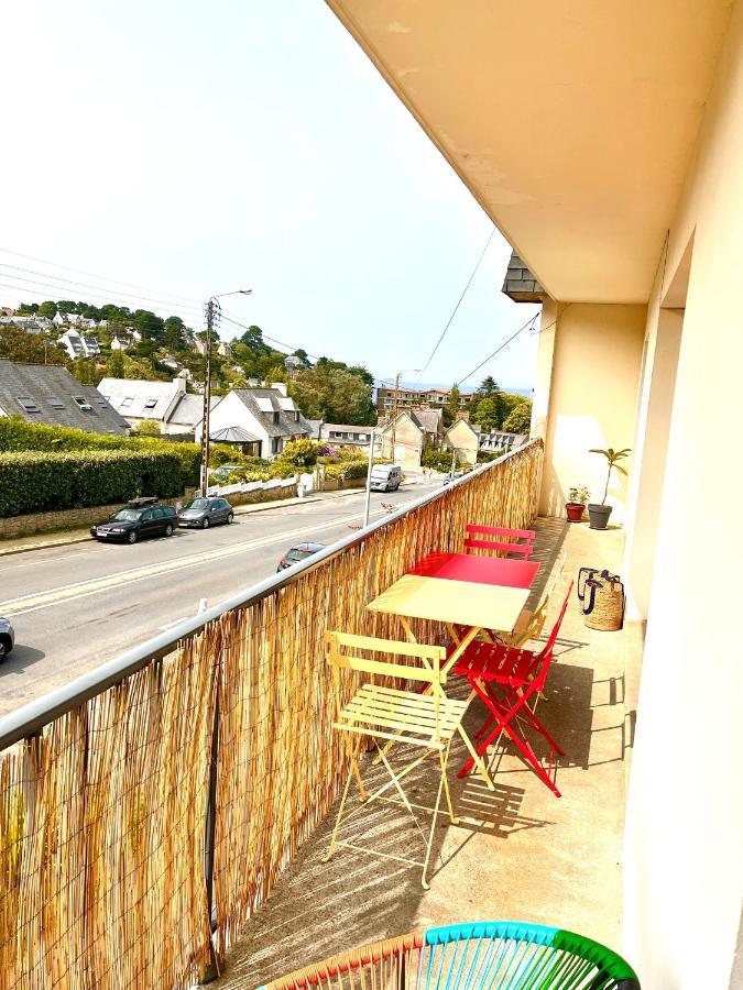 Traezh Ar Vag - Appartement Plage Perros-Guirec Exterior foto